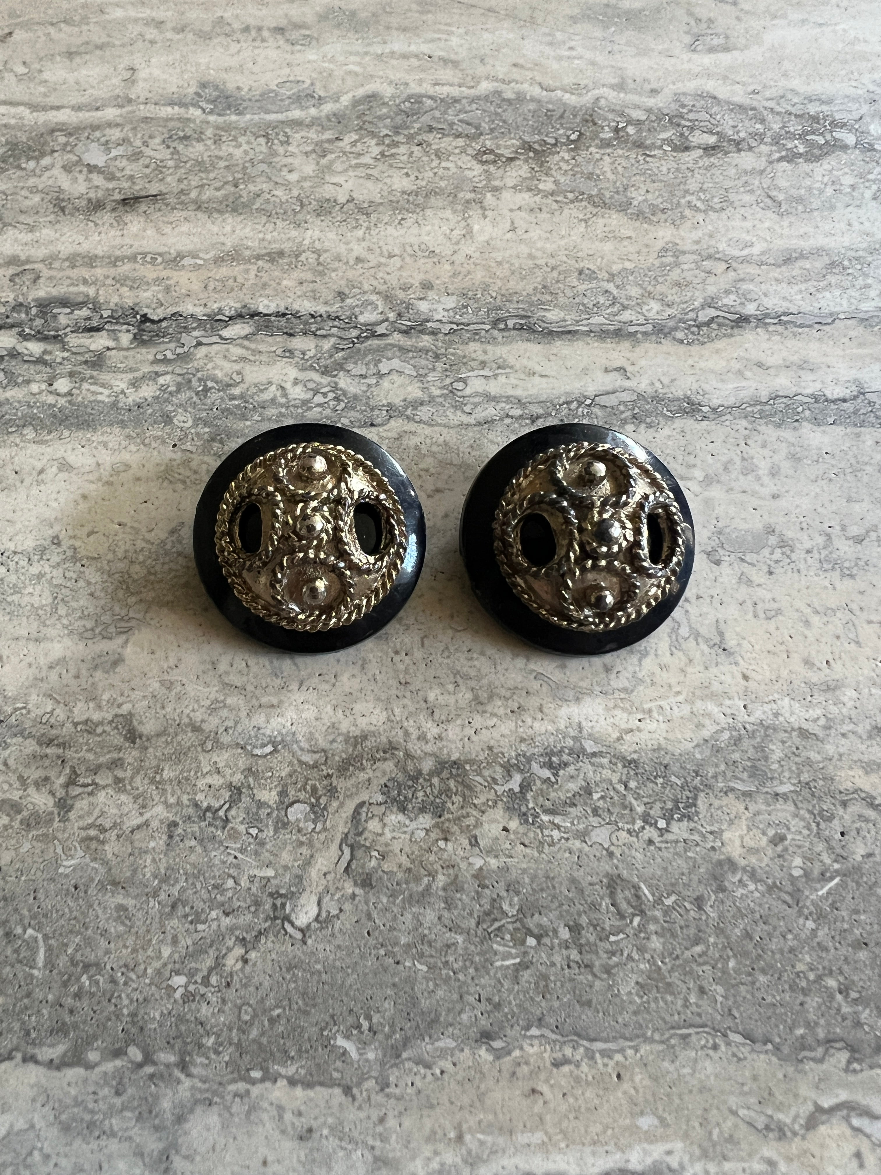 Vintage Clip On Earrings