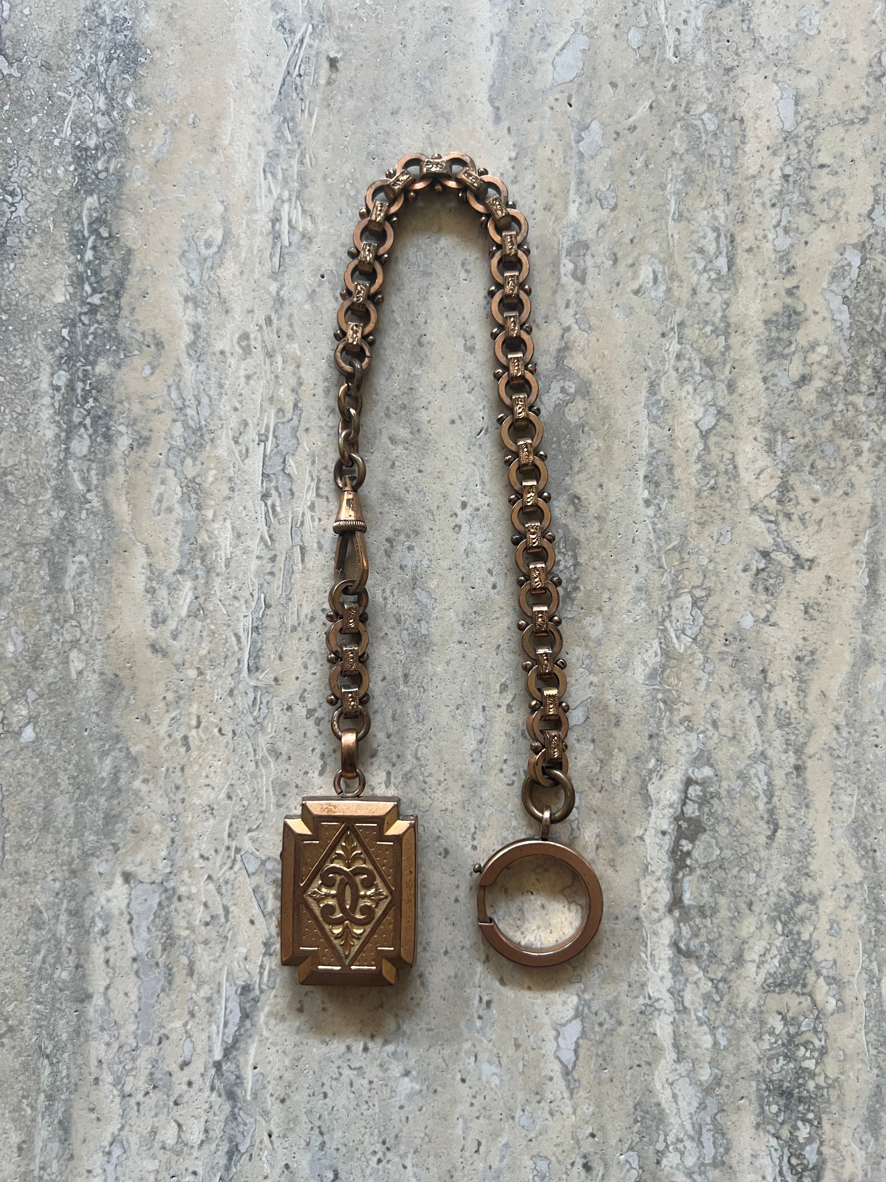 Victorian Watch Chain Locket