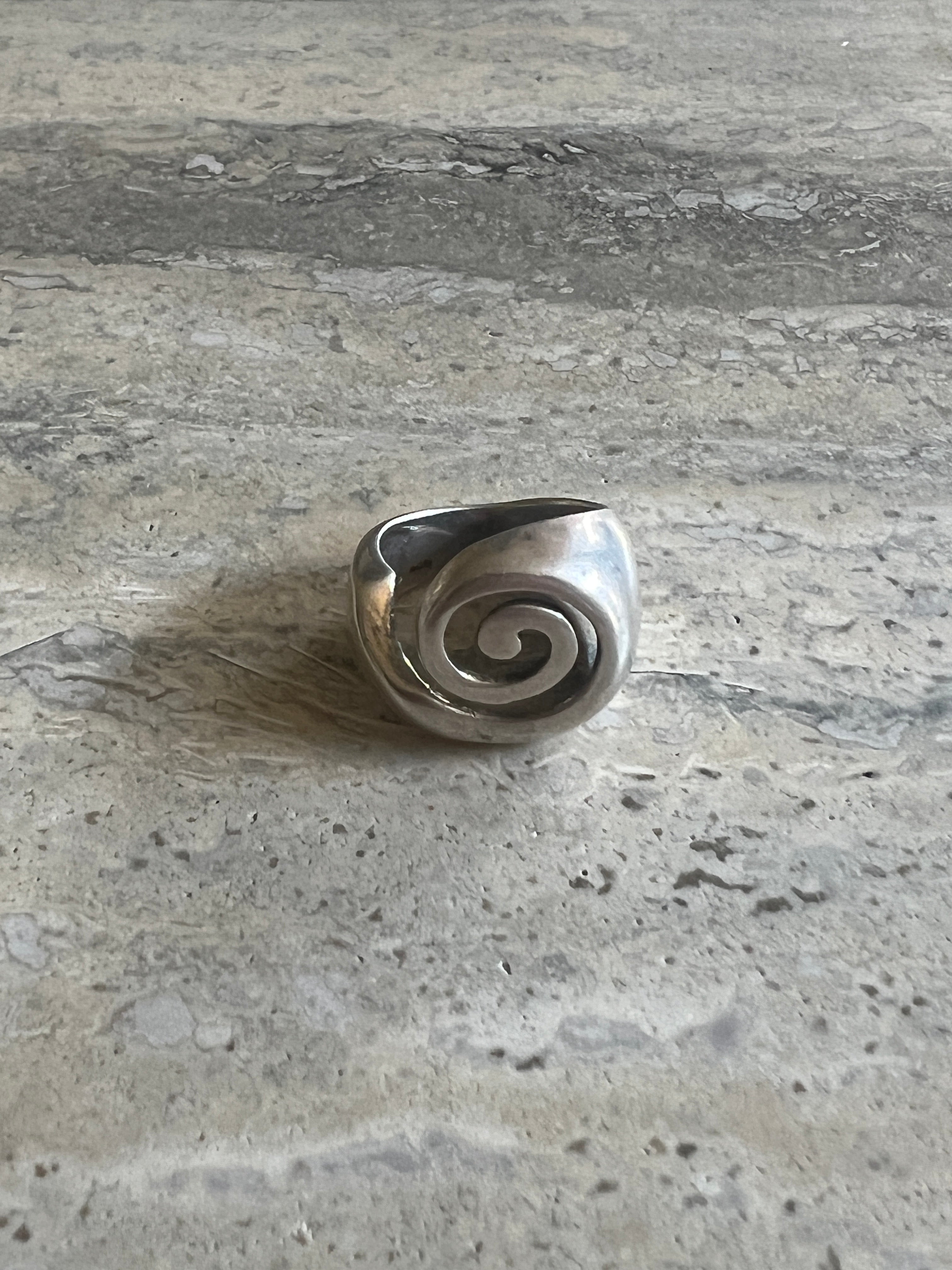 Sterling Spiral Ring
