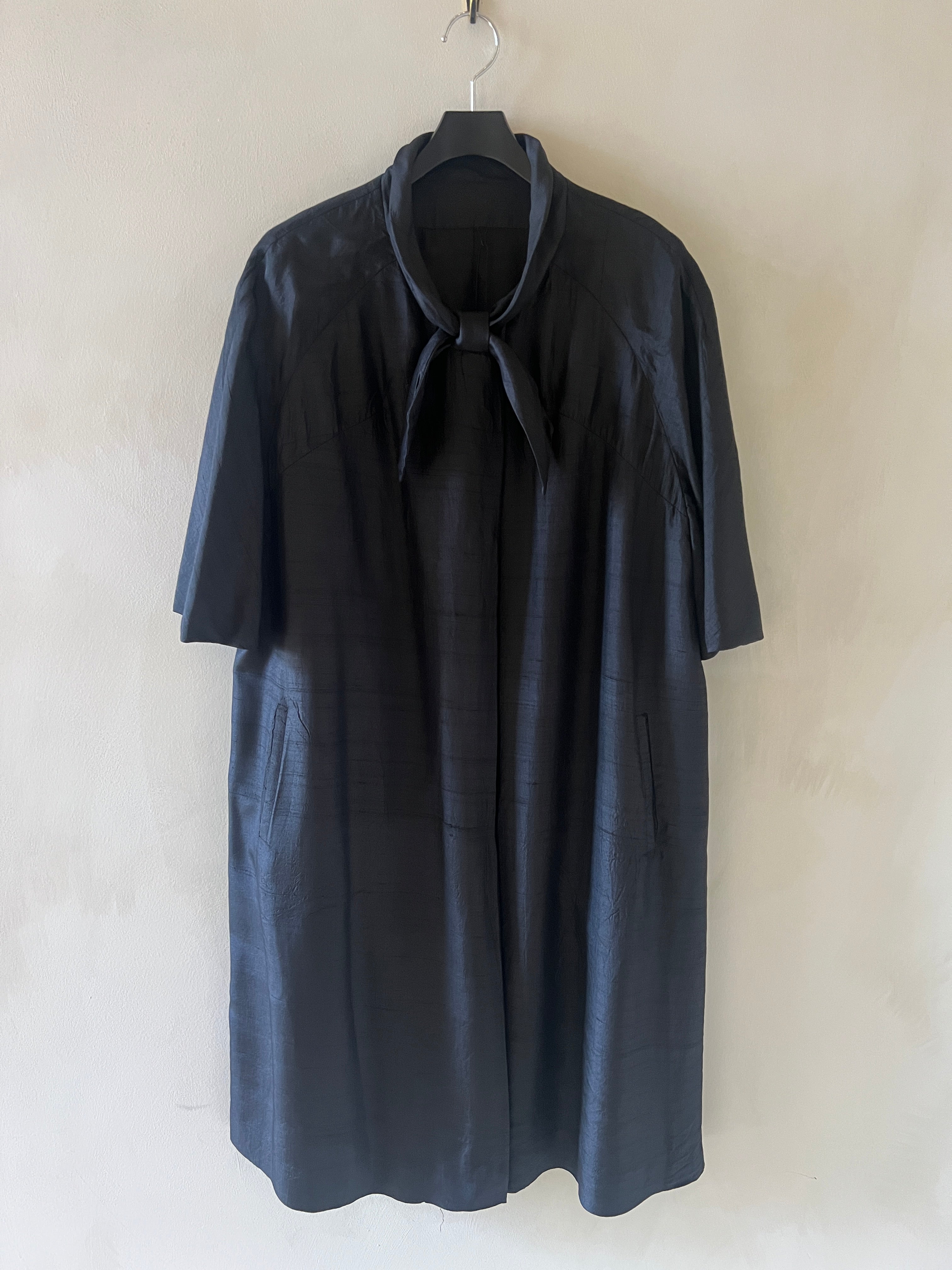 Silk Bow Swing Evening Jacket