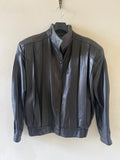 Leather Bomber Jacket