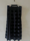 Cordelia Velvet Patchwork Maxi Skirt