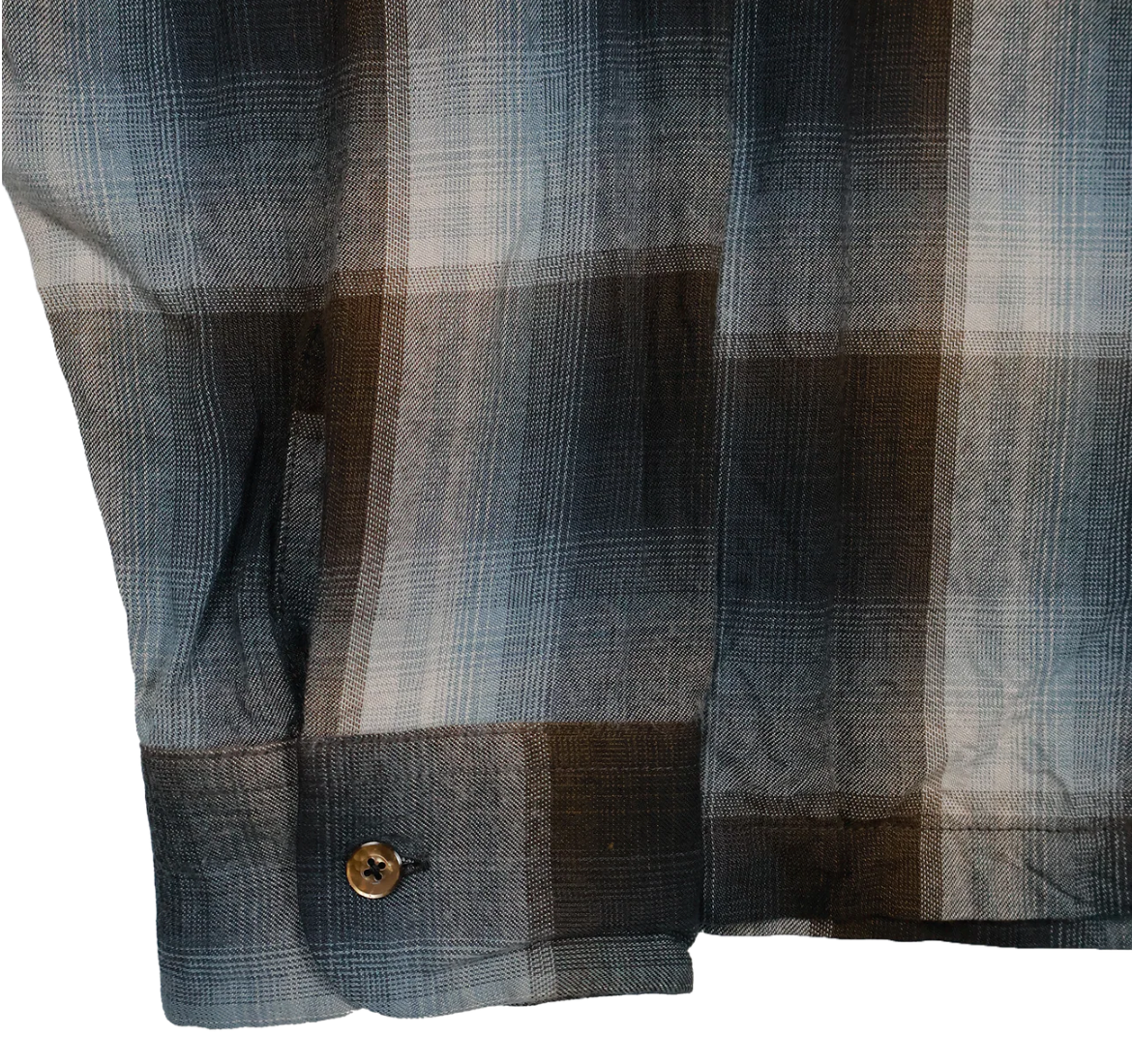 Fullcount | Check Open Collar Shirt