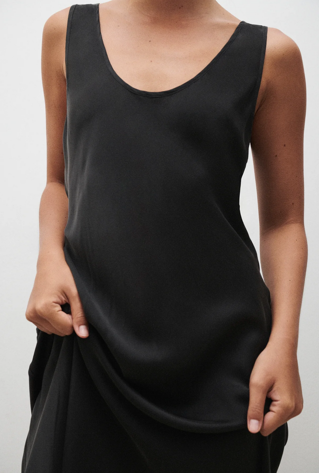 Silk Laundry | Scoop Neck Dress