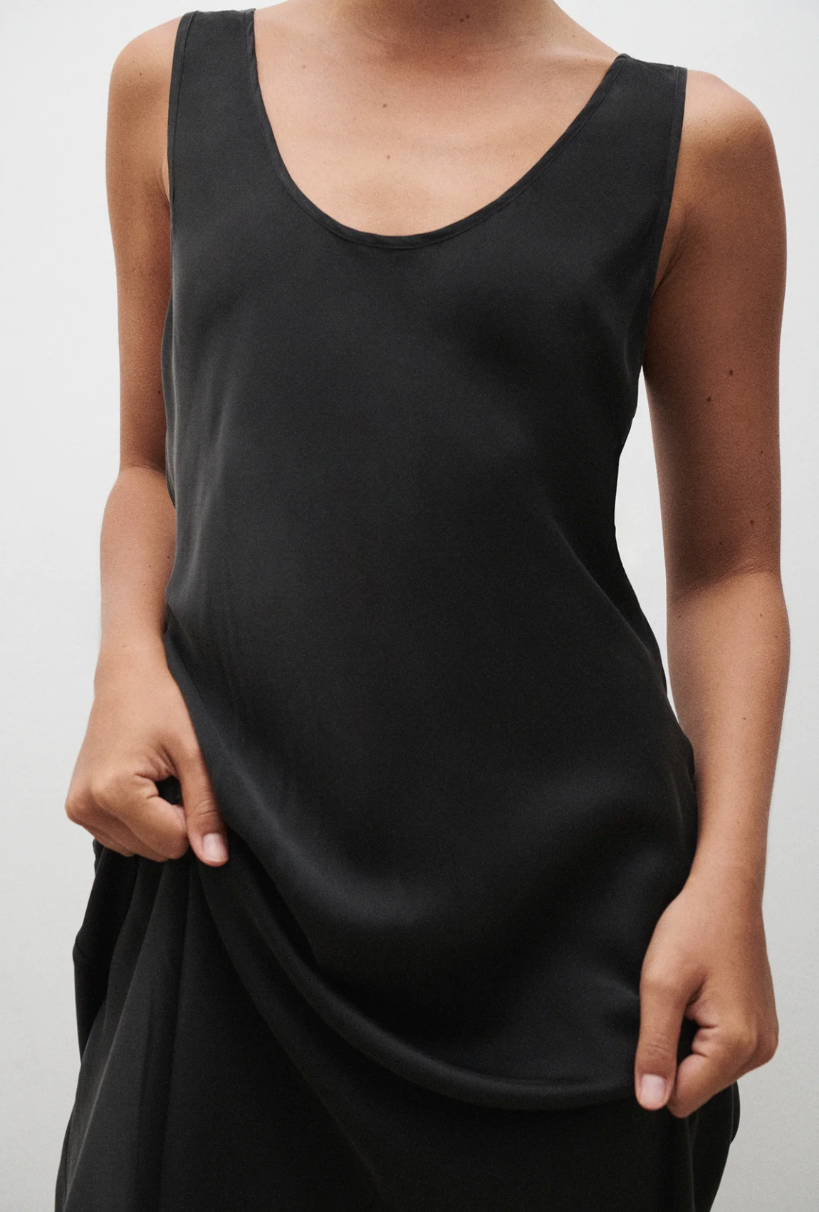 Silk Laundry | Scoop Neck Dress