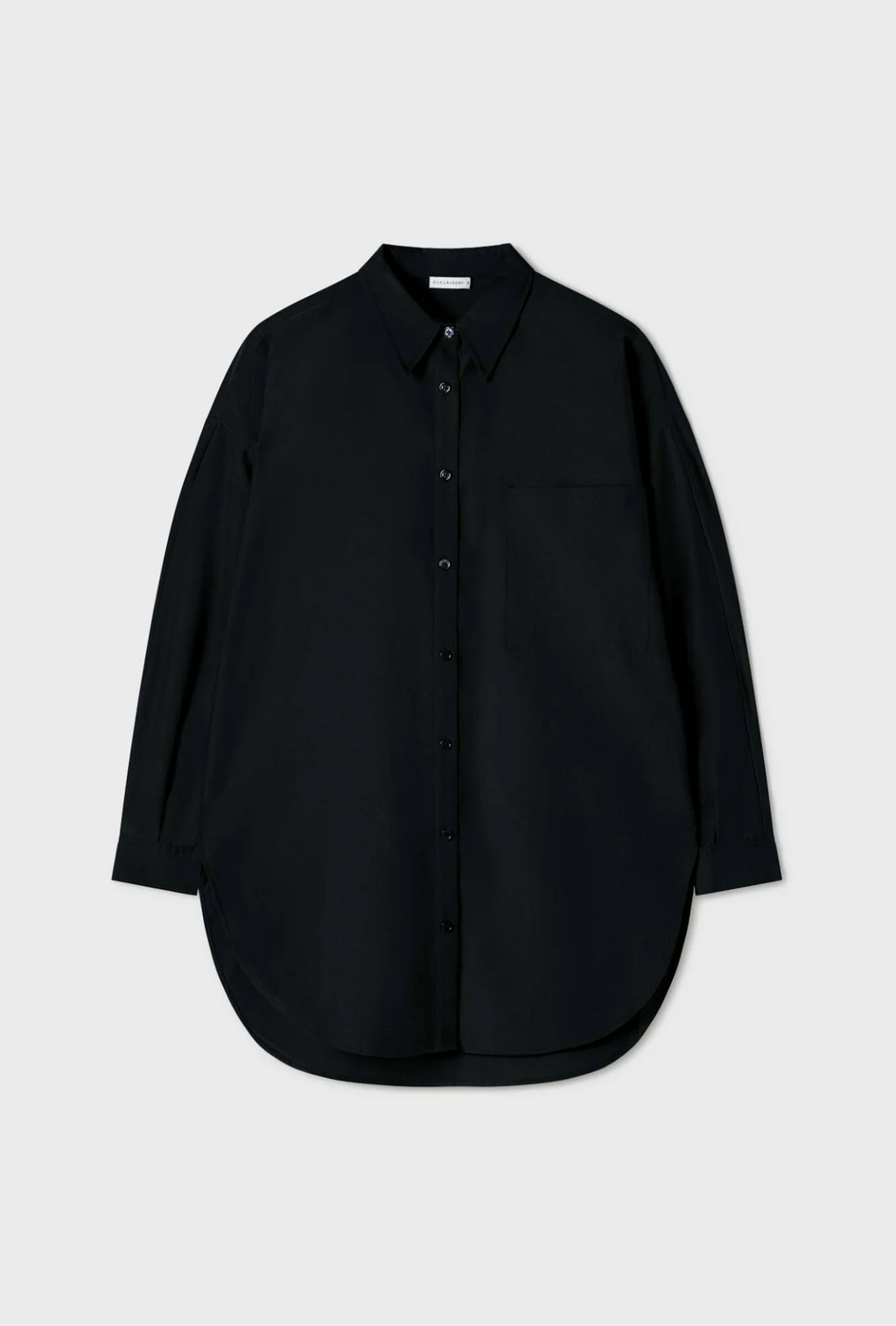Silk Laundry | Cotton Silk Round Shirt