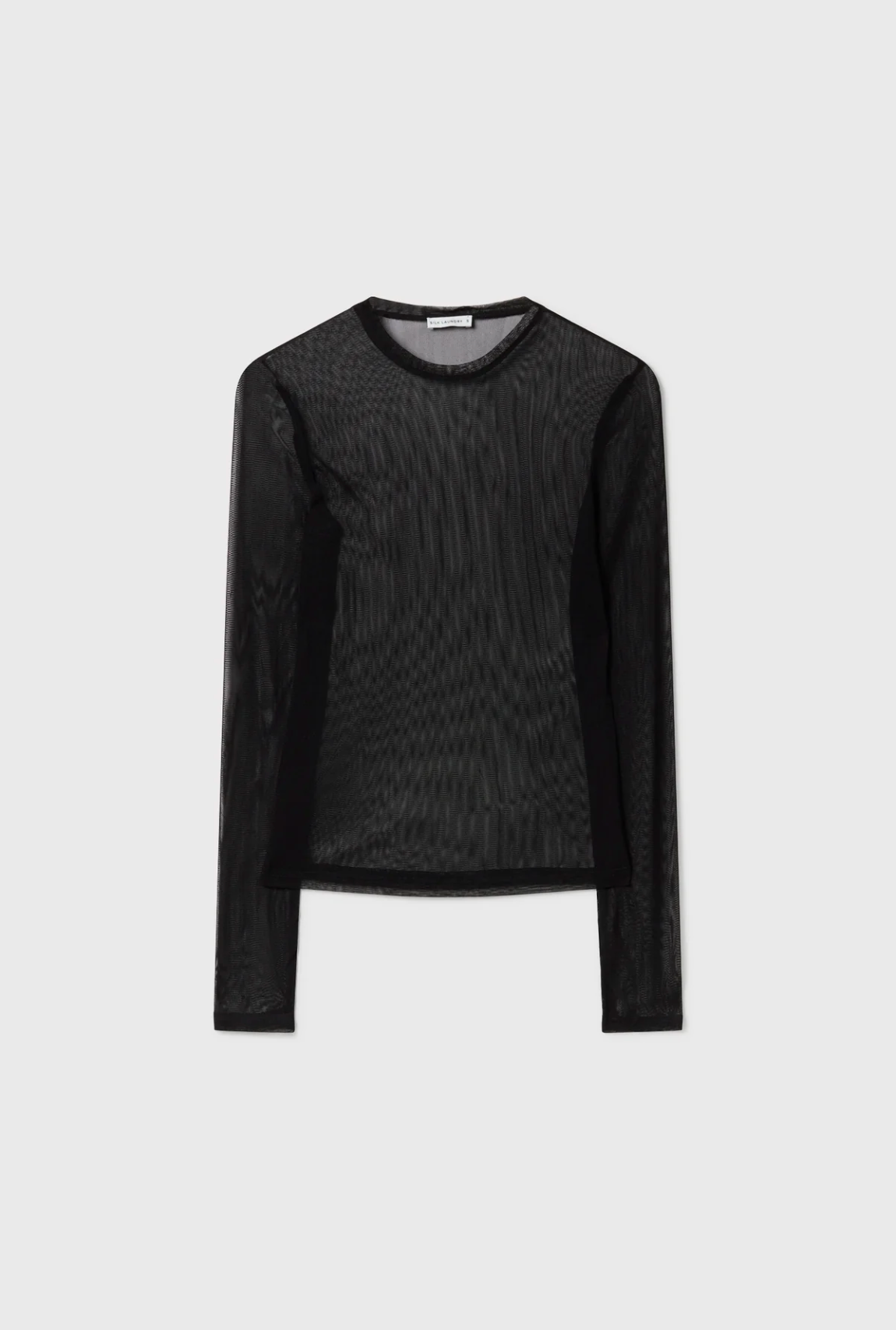 Silk Laundry | Mesh LS Top