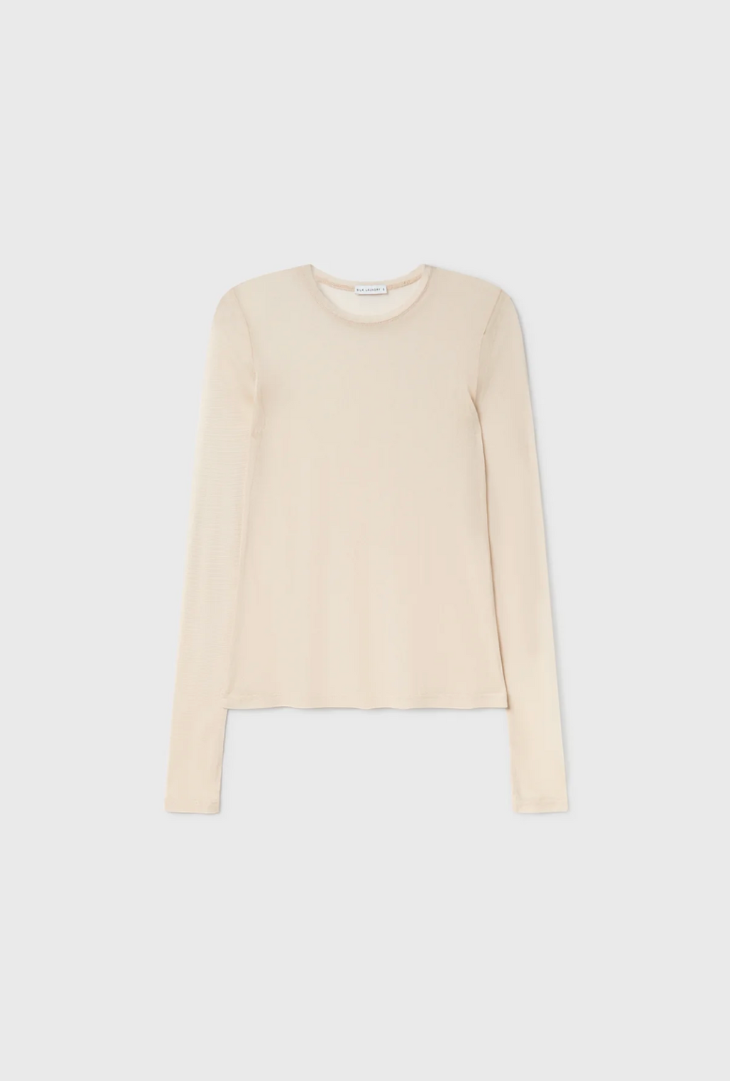 Silk Laundry | Mesh LS Top