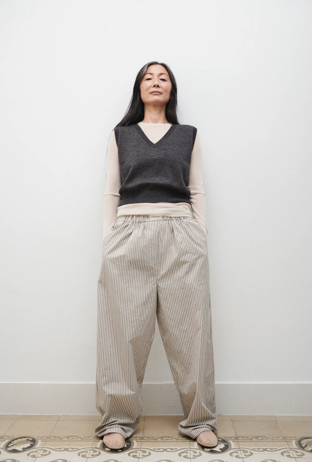 SILk Laundry | V-Neck Sweater Vest