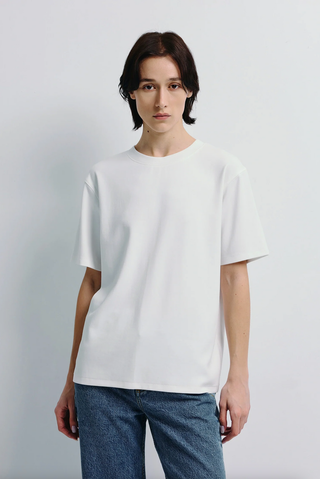 Rue Sophie | Owen Boxy Crewneck Tee