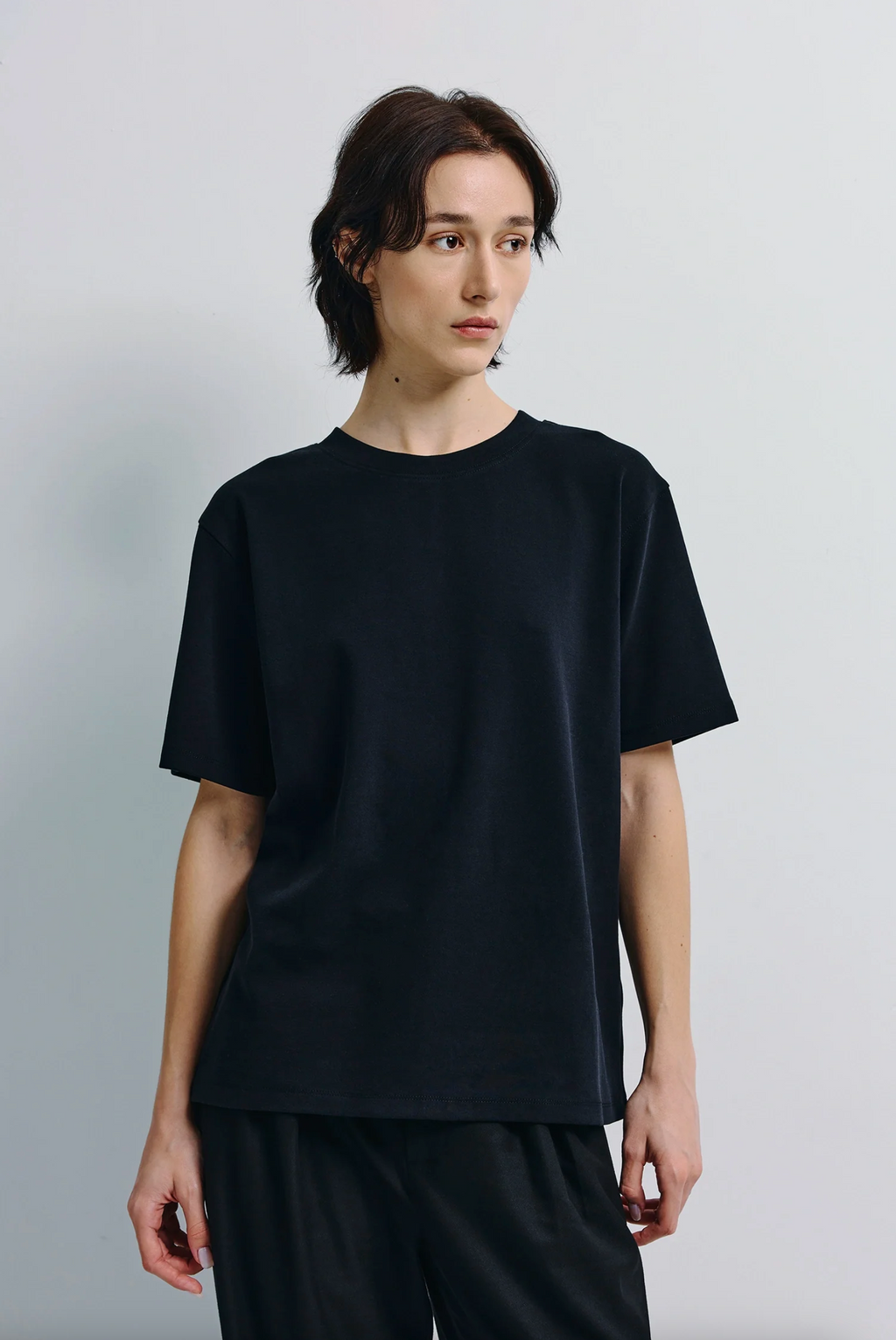 Rue Sophie | Owen Boxy Crewneck Tee