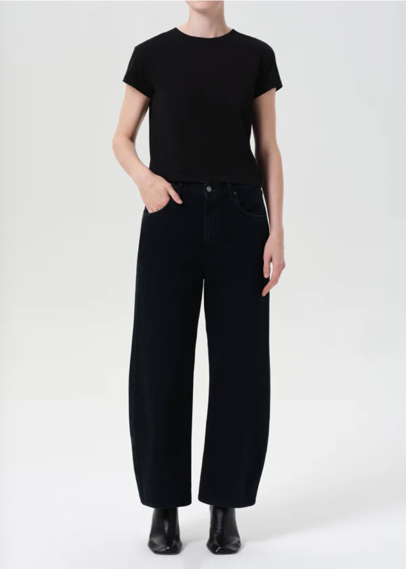 Agolde | Low Curve Crop - Crushed