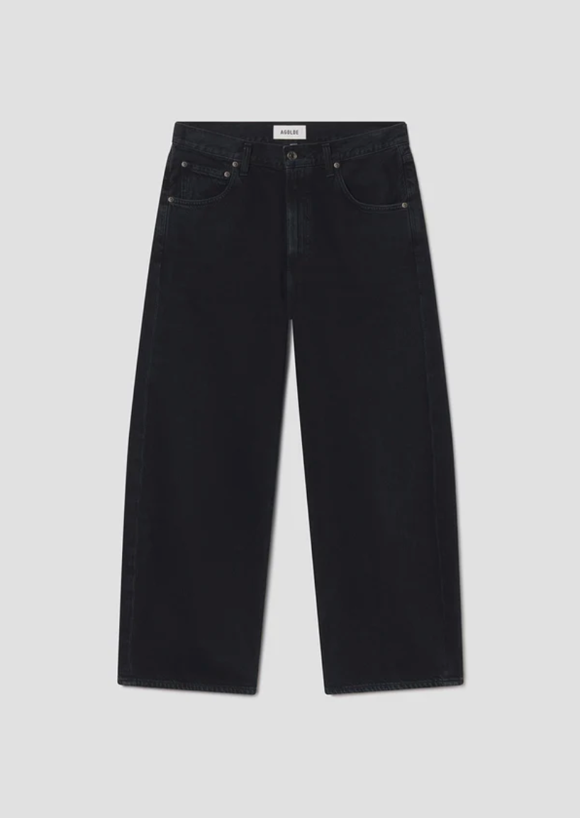 Agolde | Low Curve Crop - Crushed