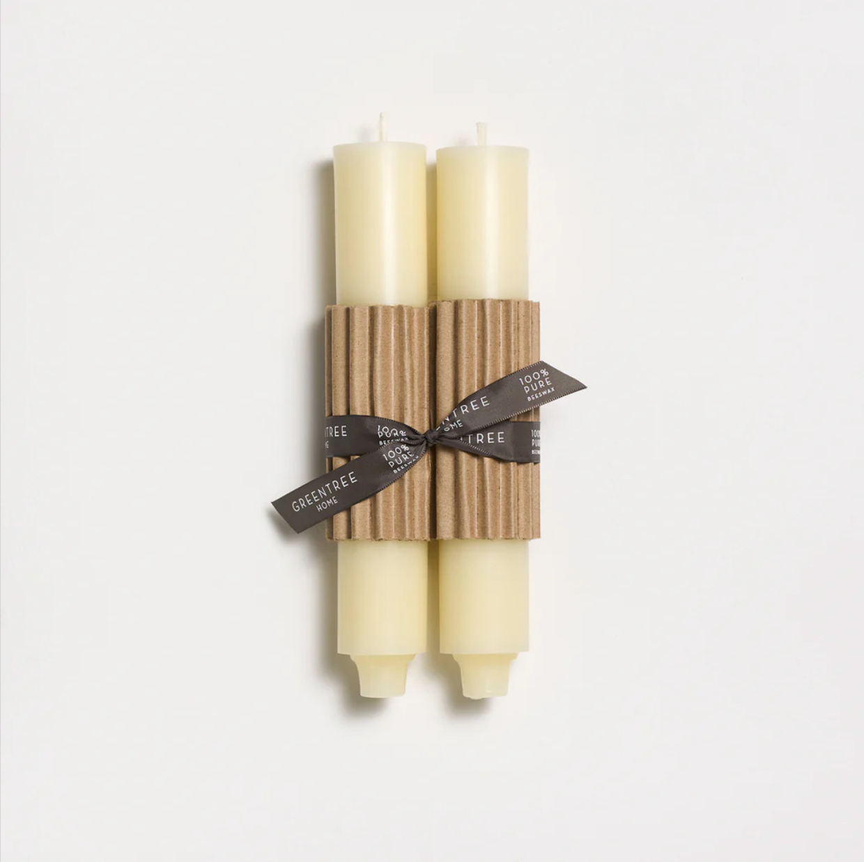 9" Column Taper Beeswax Candle