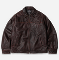 FrizmWorks | Destroyed Cowhide Leather Jkt