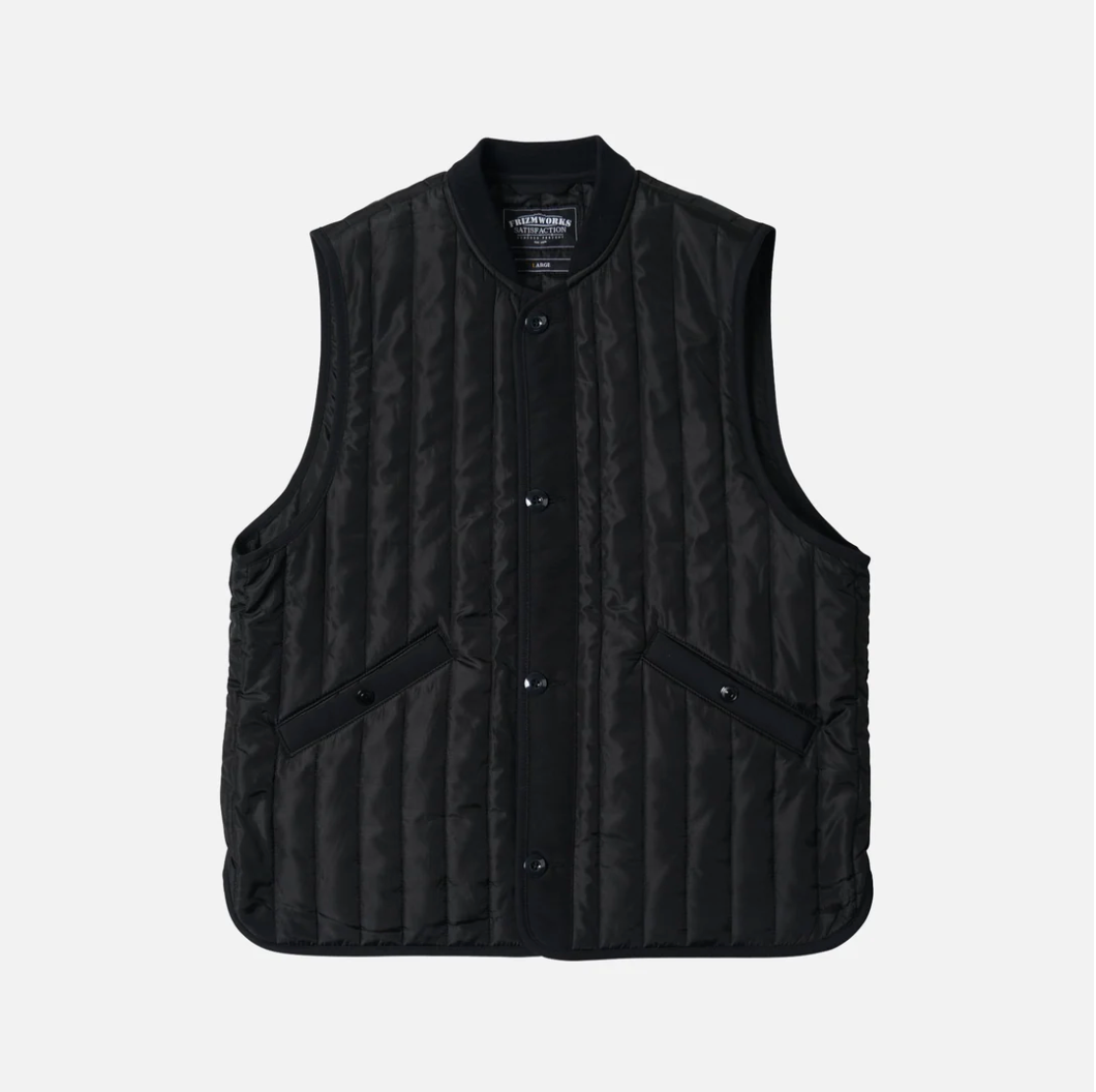 FrizmWorks | Stripe Quilted Liner Vest