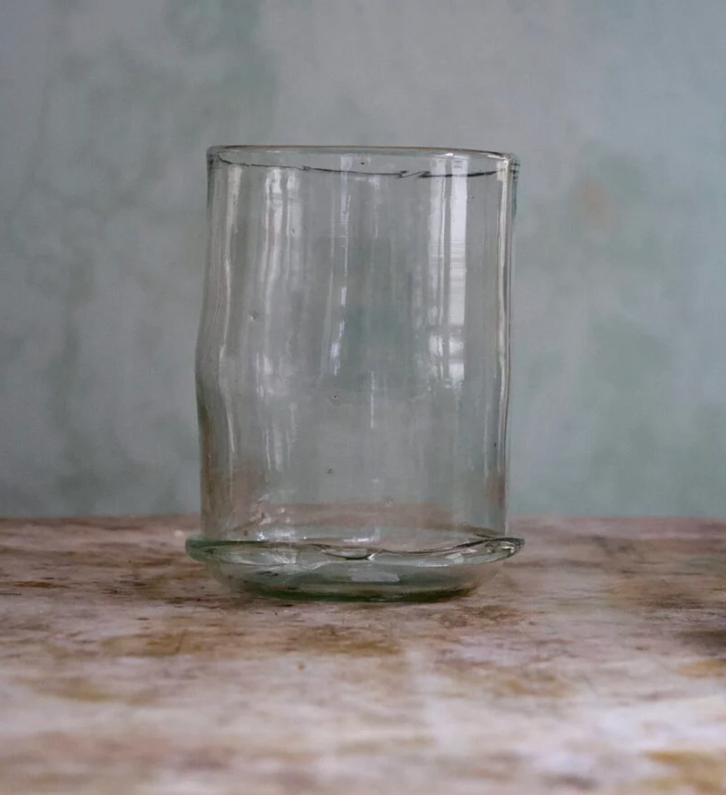 La Soufflerie | Vase Boudin Bas Transparent