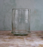 La Soufflerie | Vase Boudin Bas Transparent