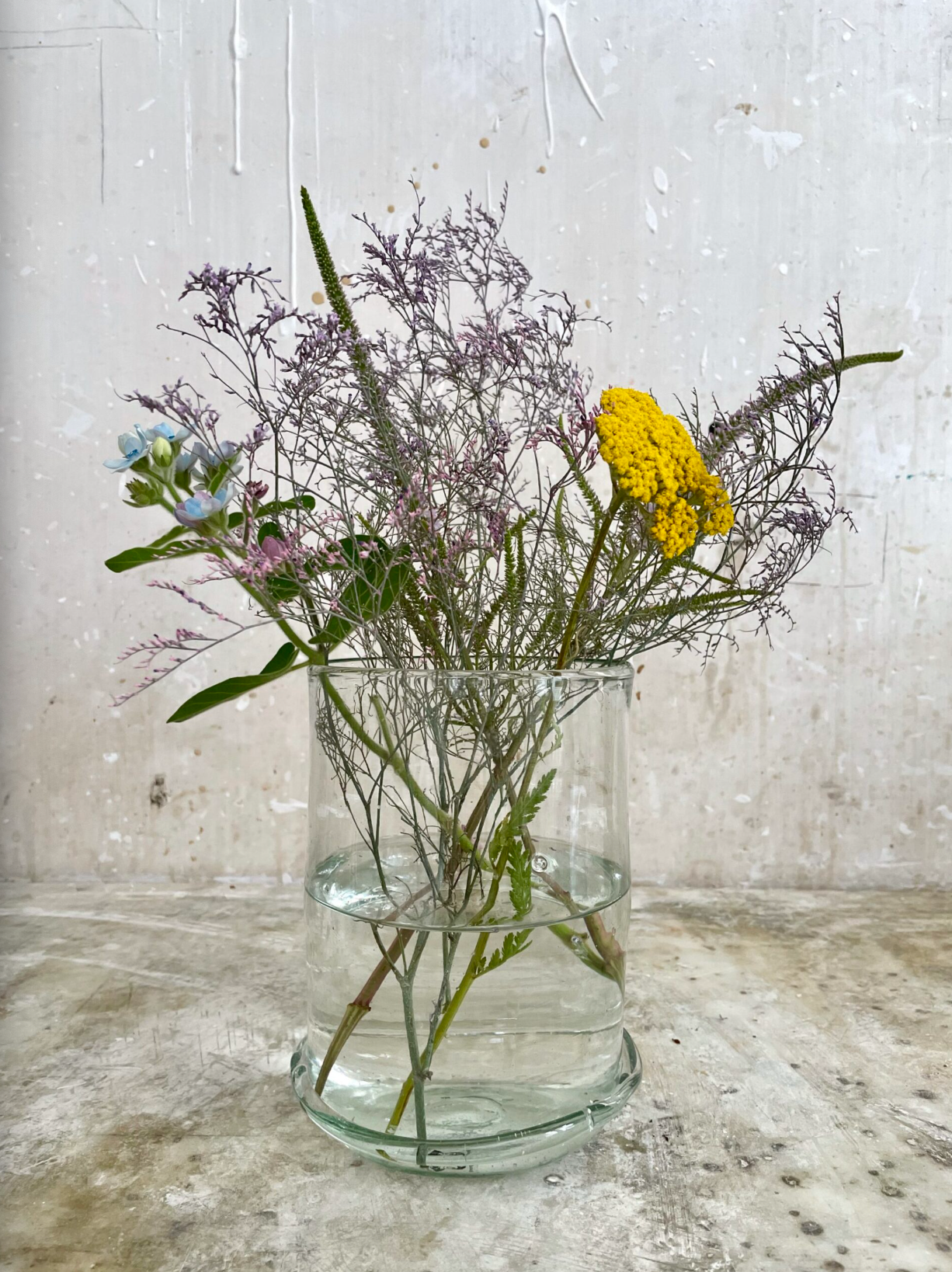 La Soufflerie | Vase Boudin Bas Transparent