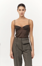 Transparent Silk Cami