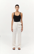 Org Cotton Scoop Tank