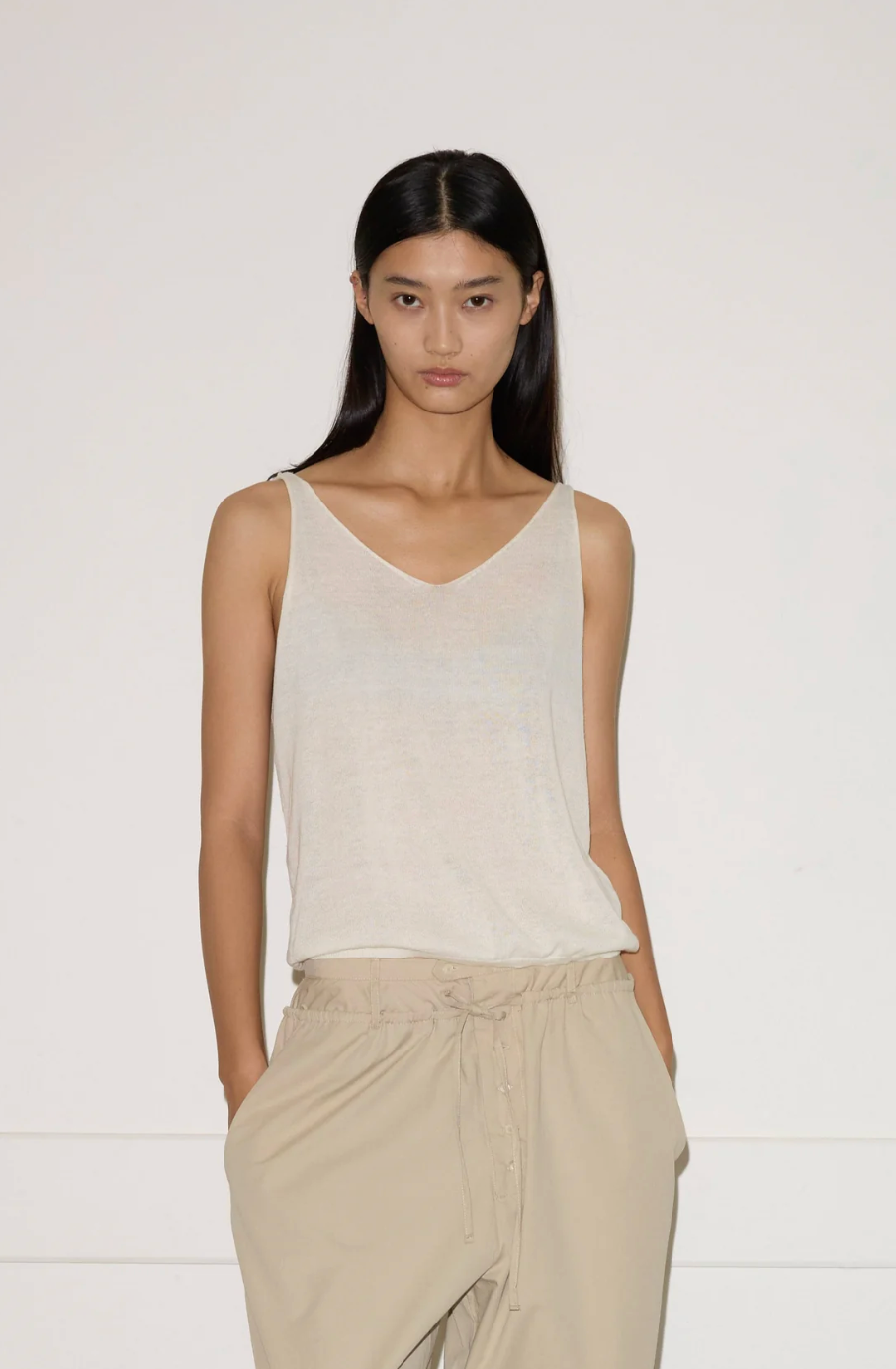 Rolled Knit Top