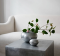 Round Aluminum Vase Small