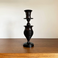 Ebony Wood Candle Holder
