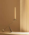 Interconnect Candle Holder | Silver S