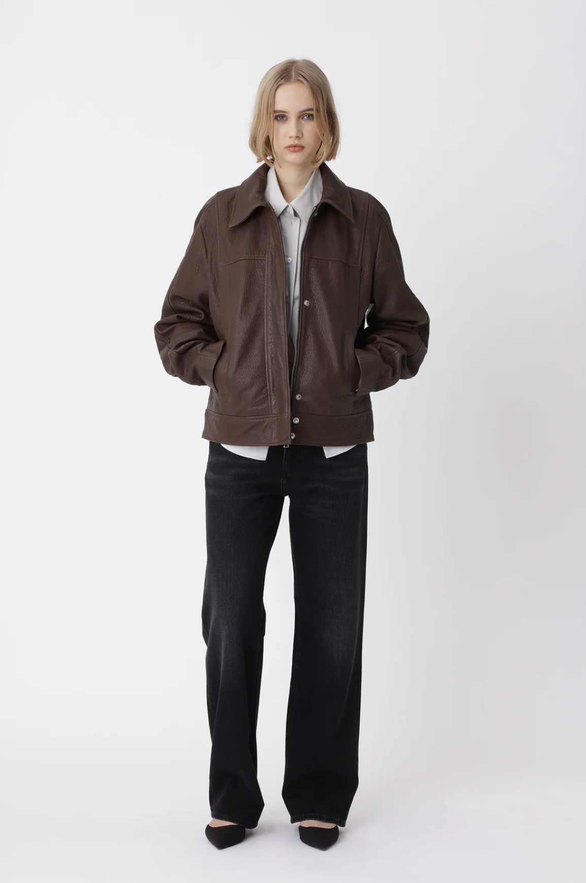 Katie Leather Jacket