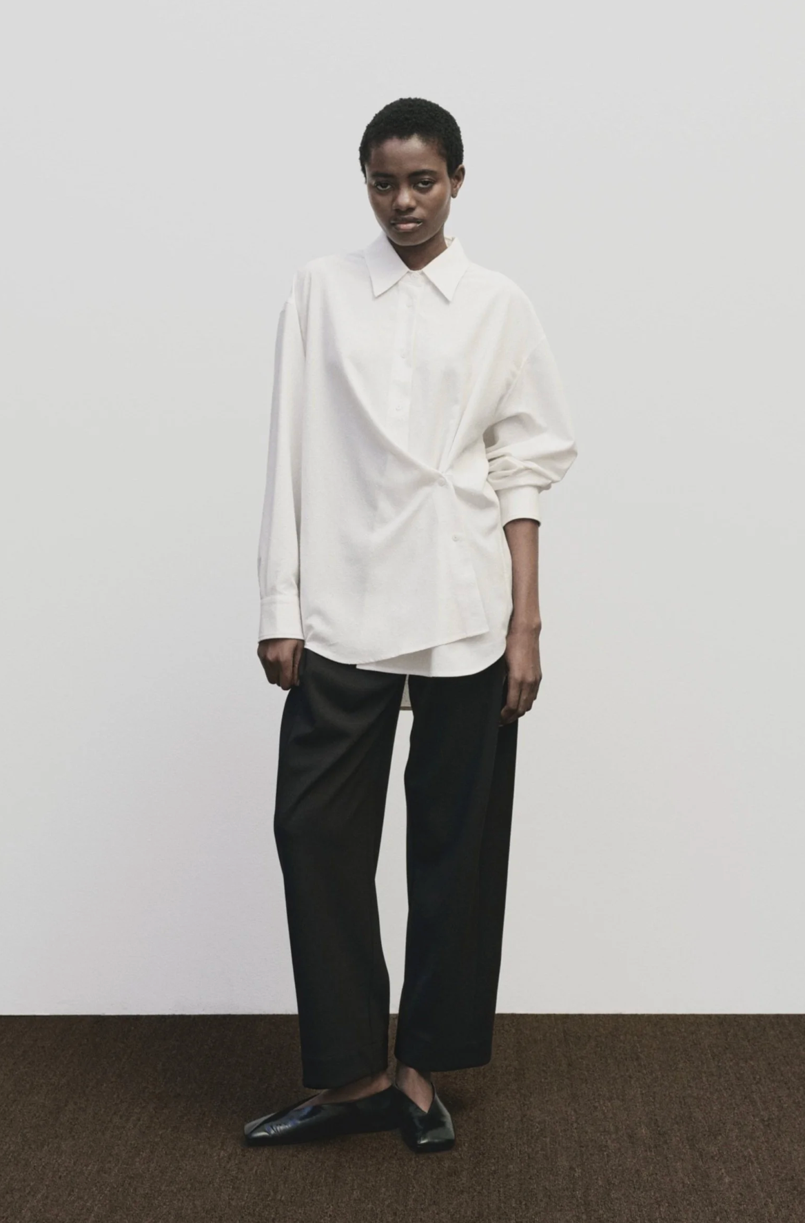 MP | Textured Oversized Shirt