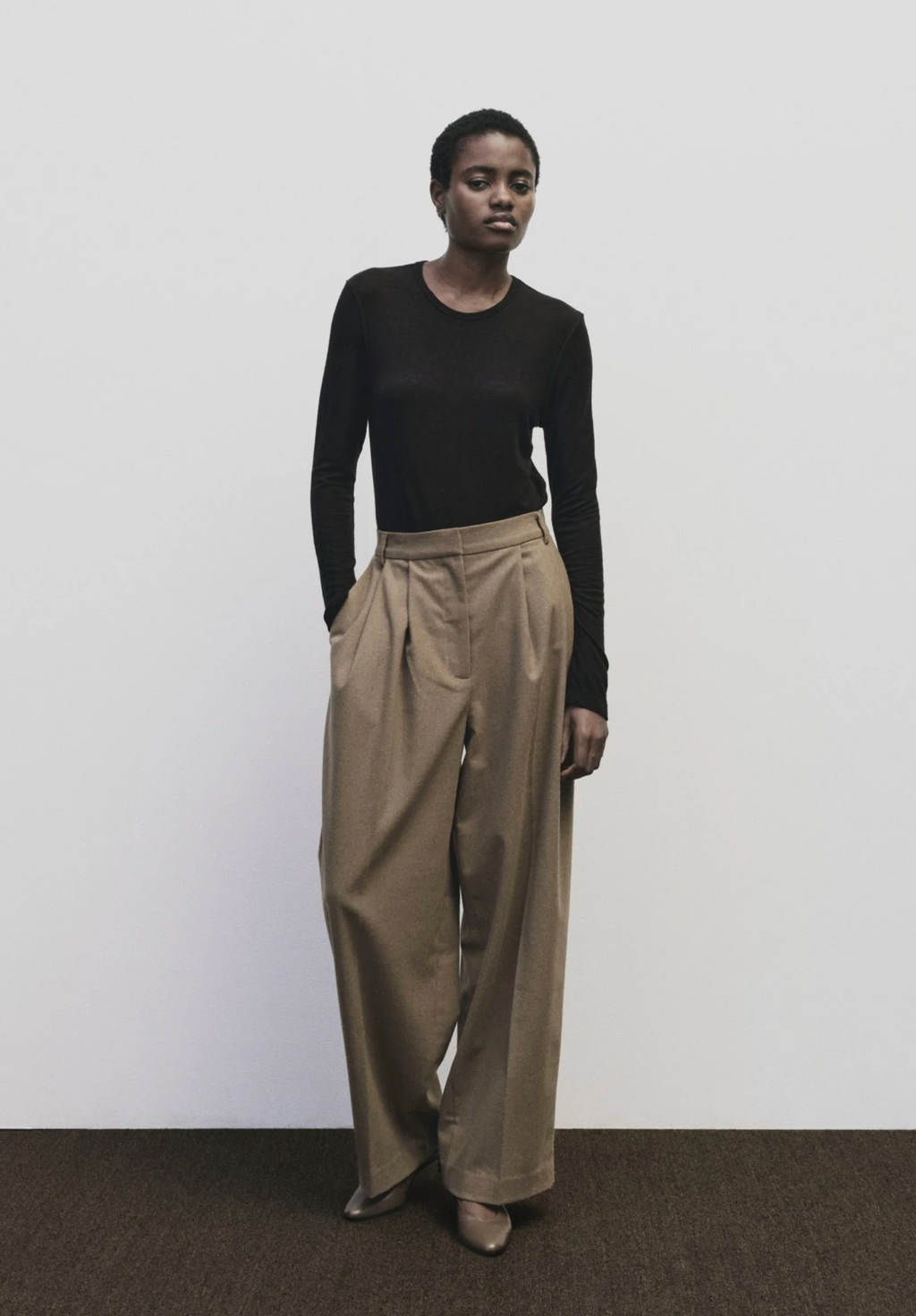 Wool Tencel Top