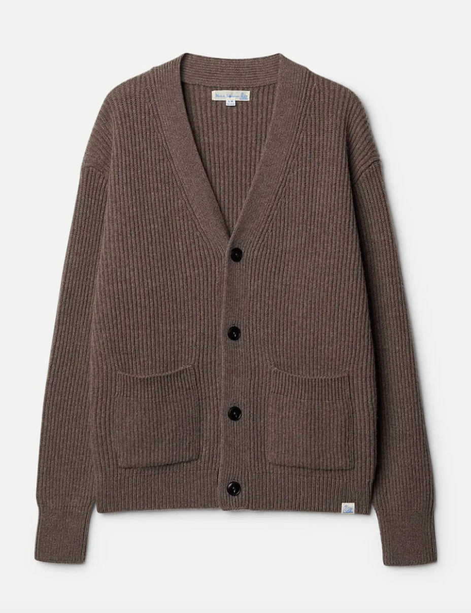 Merino Cashmere Cardigan