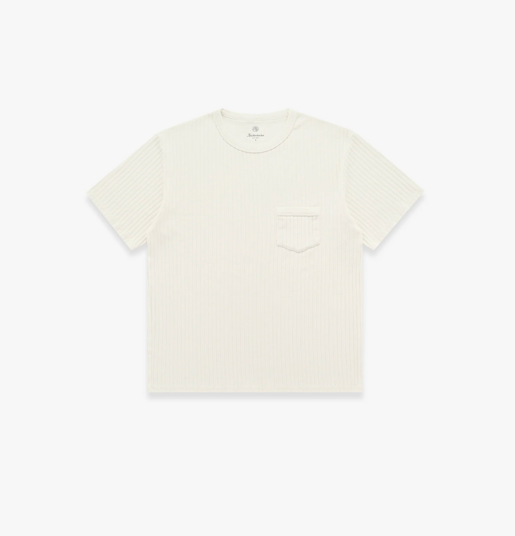 Ribbed Pocket Tee
