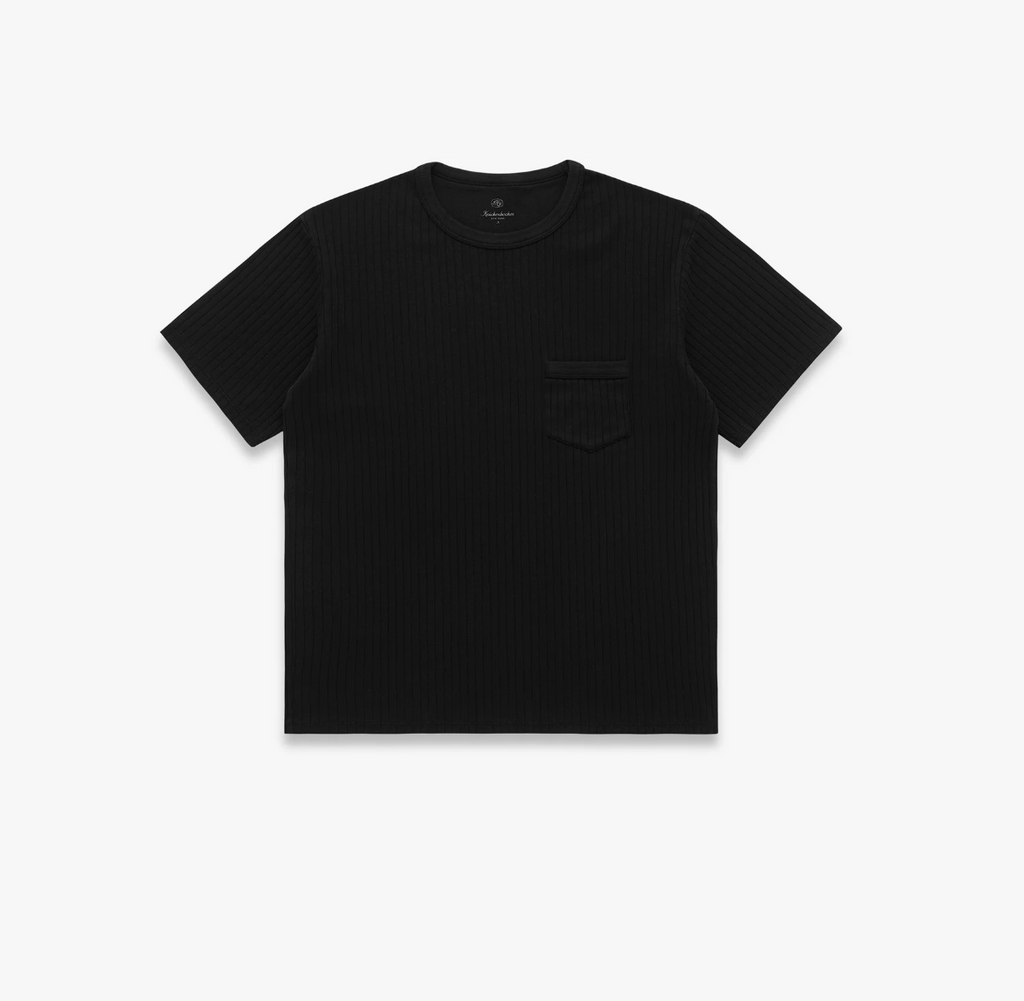 Ribbed Pocket Tee