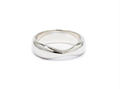 Pinch Silver Ring