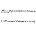 Cable Chain 1.5mm / 16"- 18" Adjust