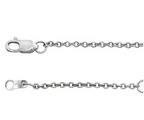 Cable Chain 1.5mm / 16"- 18" Adjust