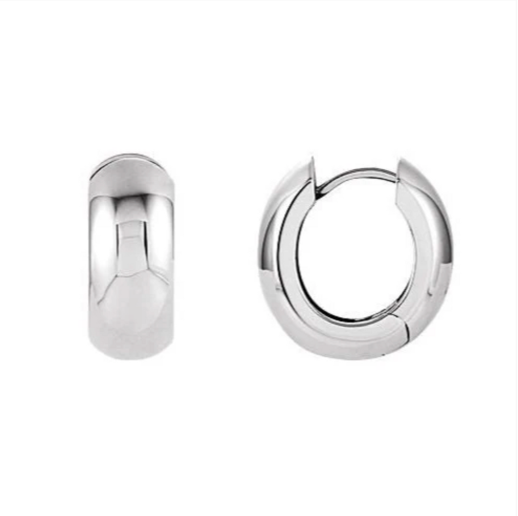 Hinge Hoop Thick Bois Earrings