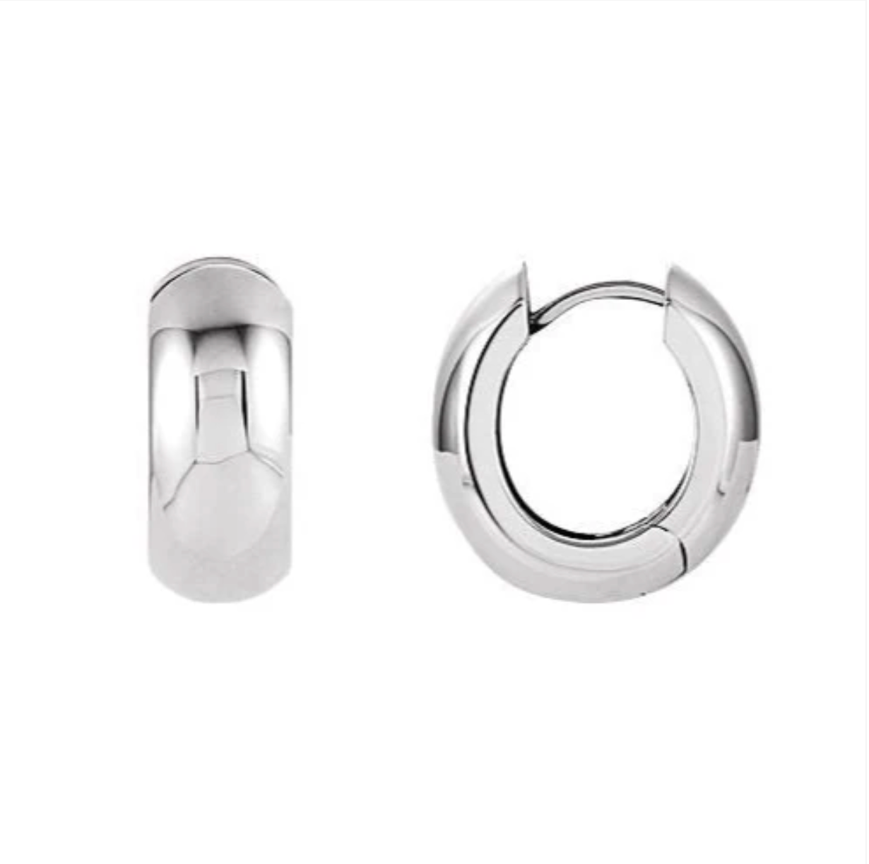 Hinge Hoop Thick Bois Earrings