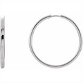 Hinge Hoop 90's Earrings