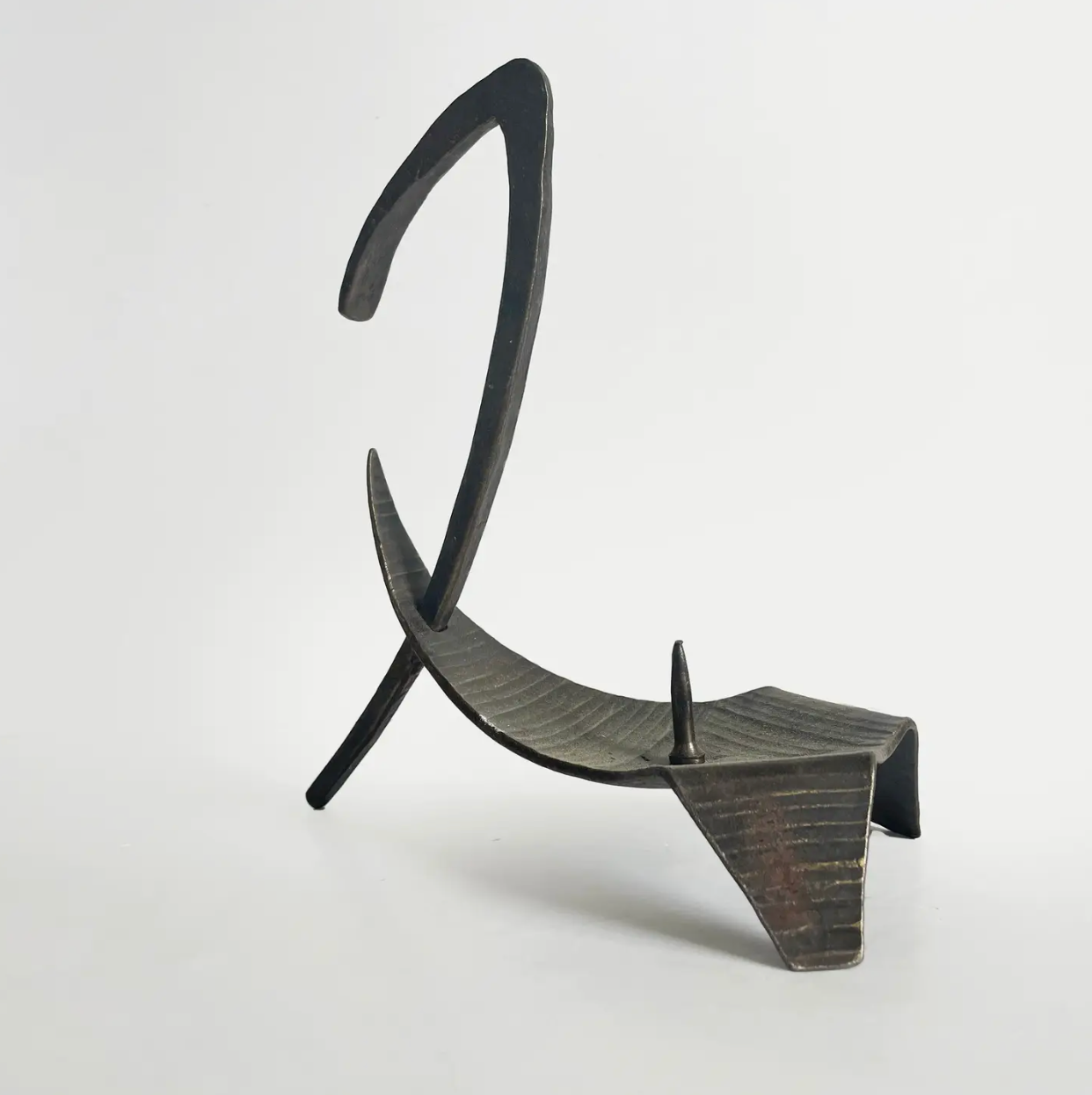 Minimalist Bronze Candleholder
