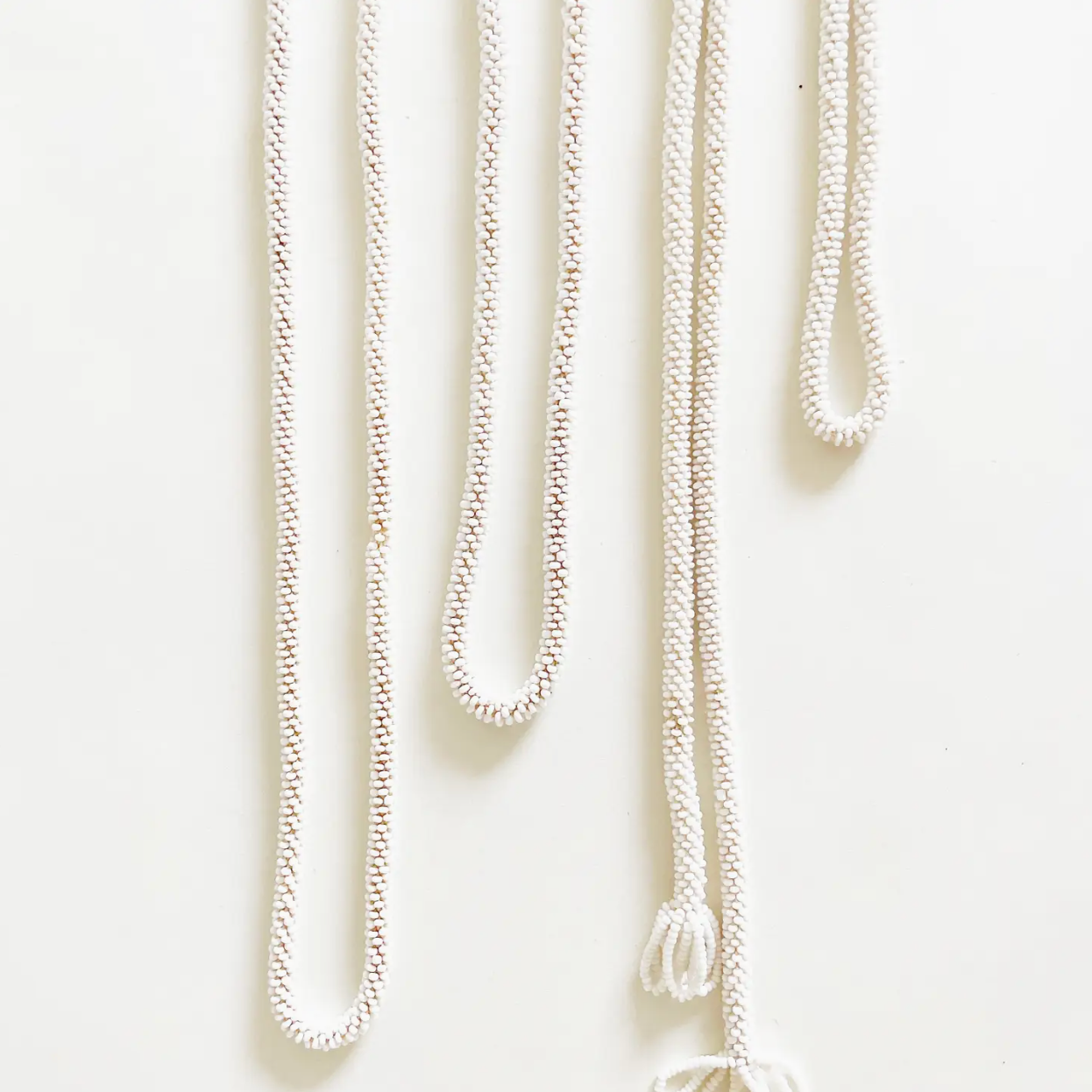 20's Beaded Scarf w/ Tassle