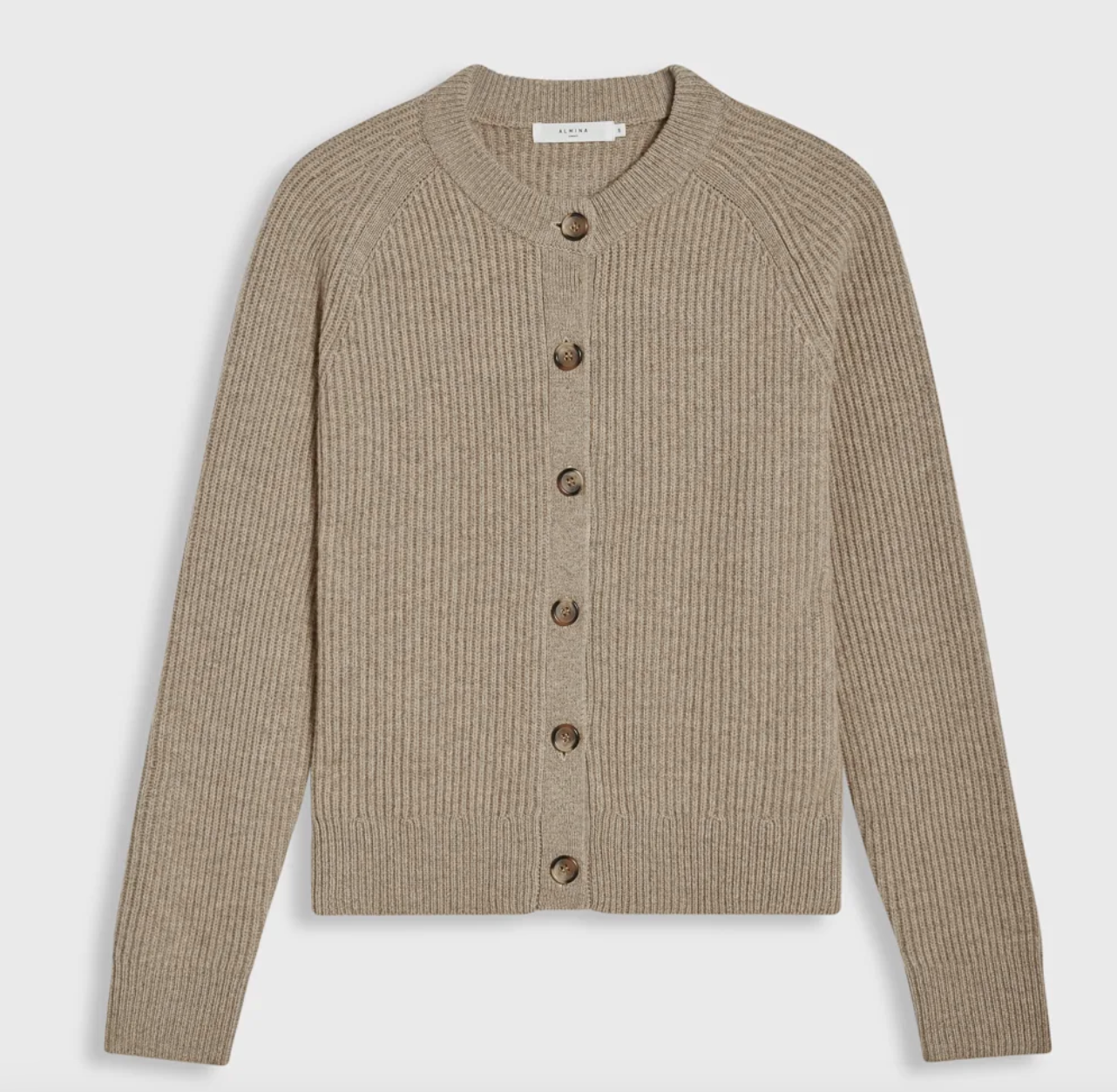 Button Up Wool Cardigan