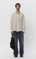 Exact Shirt - Dusty Seersucker Check