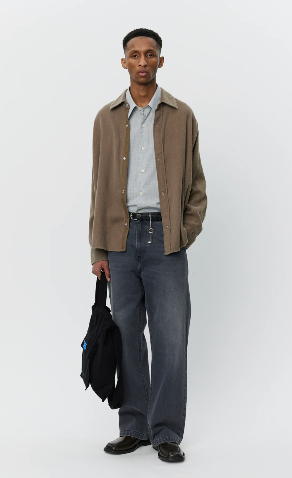 Gambler Shirt - Taupe Fuzz