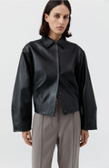 Cocoon Leather Jacket