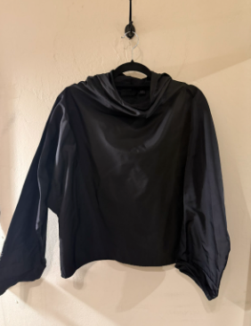 Silk Hooded Pullover