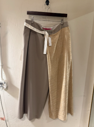 Two Tone Wool Trousers