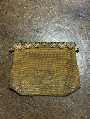 Victorian Rhinestone Flapper Clutch